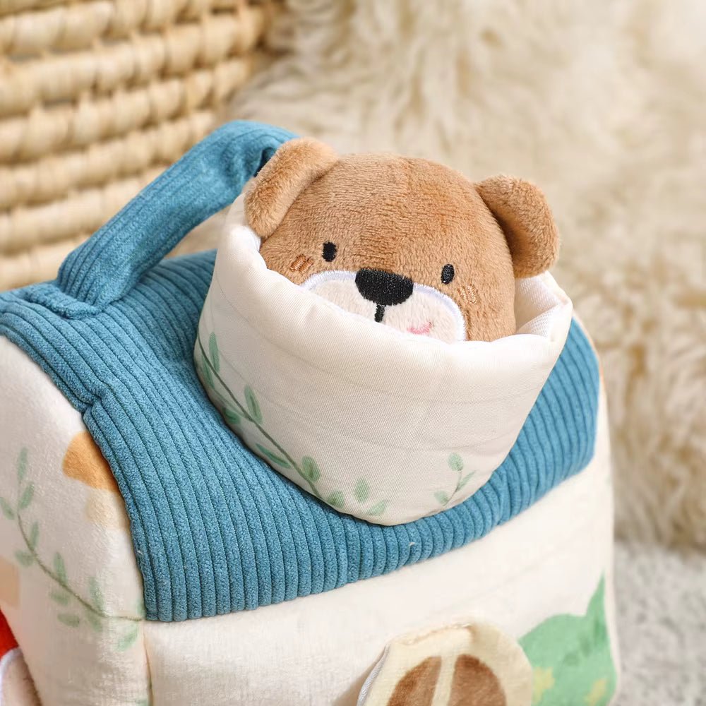 Ferme Musicale En Peluche Avec Animaux Pour Bébé