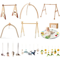 Cocon Montessori Arche D'Eveil Bébé En Bois