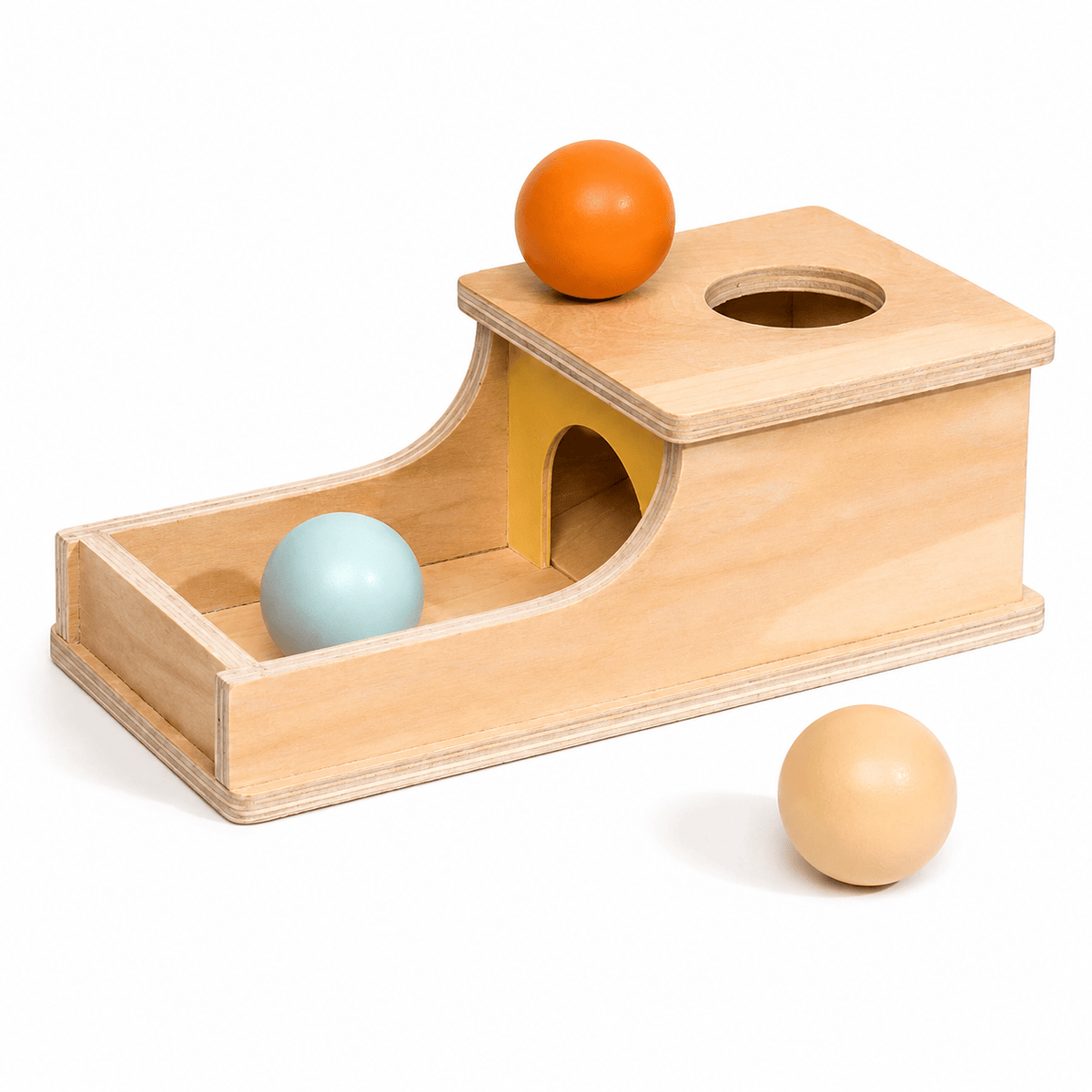 Cocon Montessori Boîte À Formes Et Tambour D'Éveil Montessori En Bois