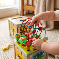 Cocon Montessori Boîte Multifonctionnelle En Bois Montessori