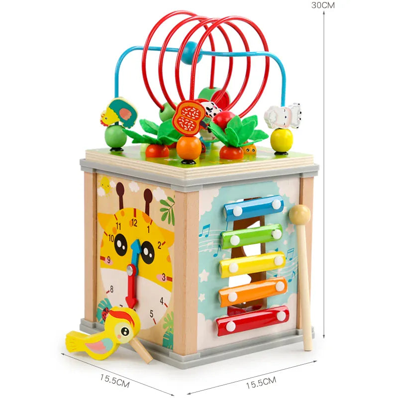 Cocon Montessori Boîte Multifonctionnelle En Bois Montessori