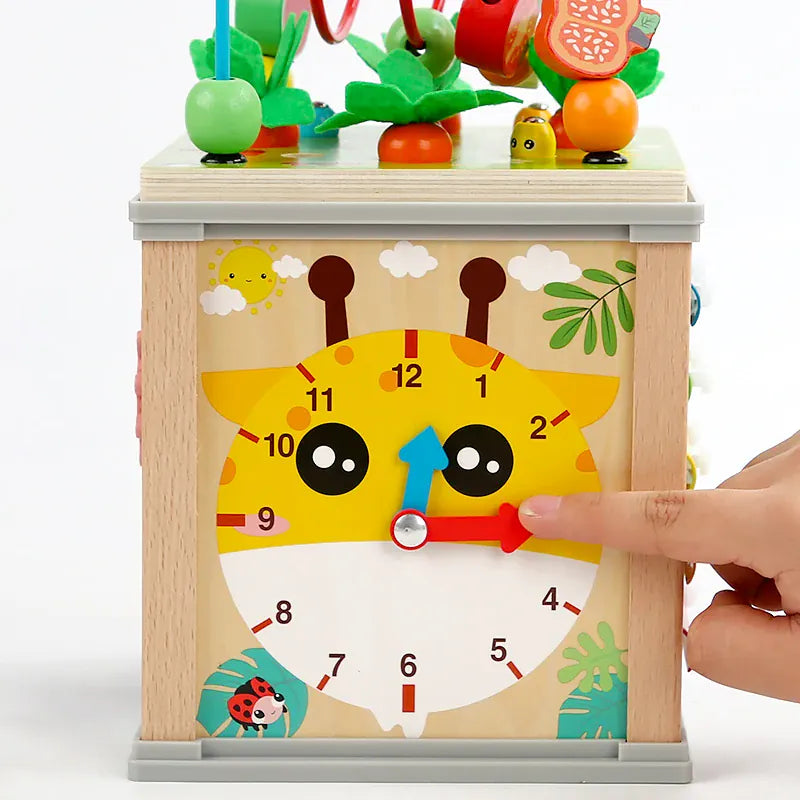 Cocon Montessori Boîte Multifonctionnelle En Bois Montessori