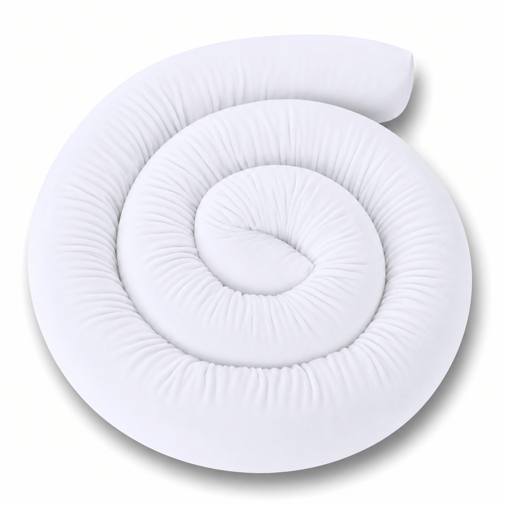 Cocon Montessori ﻿Coussin De Protection Long Pour Lit De Bébé