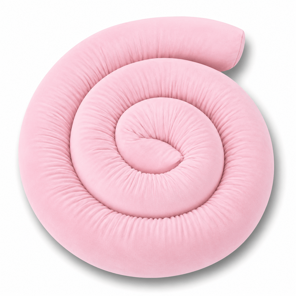 Cocon Montessori ﻿Coussin De Protection Long Pour Lit De Bébé