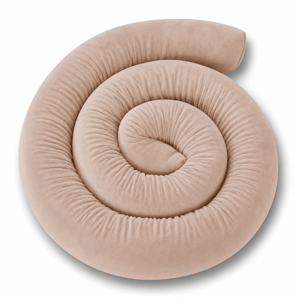 Cocon Montessori ﻿Coussin De Protection Long Pour Lit De Bébé