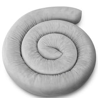 Cocon Montessori ﻿Coussin De Protection Long Pour Lit De Bébé