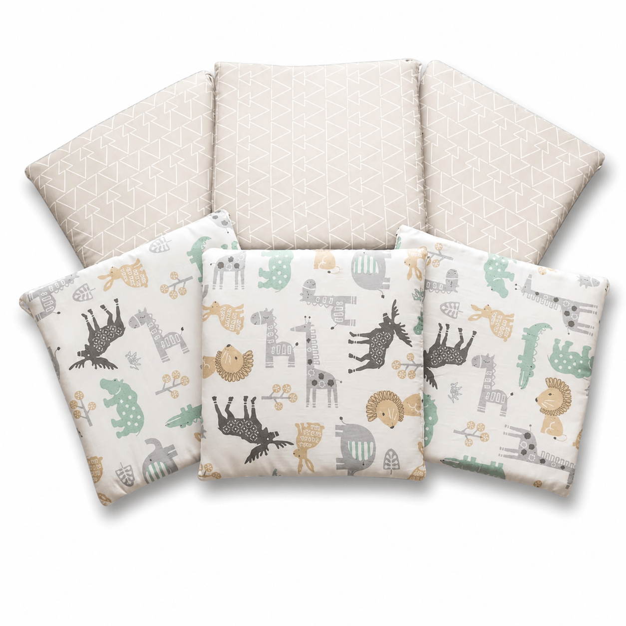 Cocon Montessori Ensemble De Coussins Protecteurs De Berceau