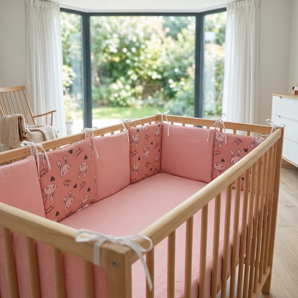 Cocon Montessori Ensemble De Coussins Protecteurs De Berceau