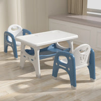 Cocon Montessori Ensemble Table Et Chaises En Plastique Pour Enfant