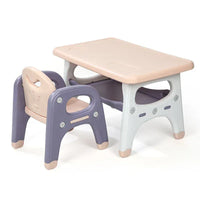 Cocon Montessori Ensemble Table Et Chaises En Plastique Pour Enfant