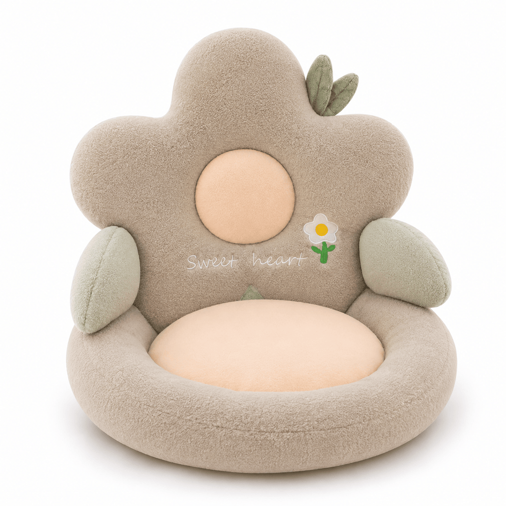 Cocon Montessori Fauteuil En Peluche En Forme De Fleur
