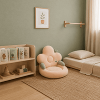 Cocon Montessori Fauteuil En Peluche En Forme De Fleur