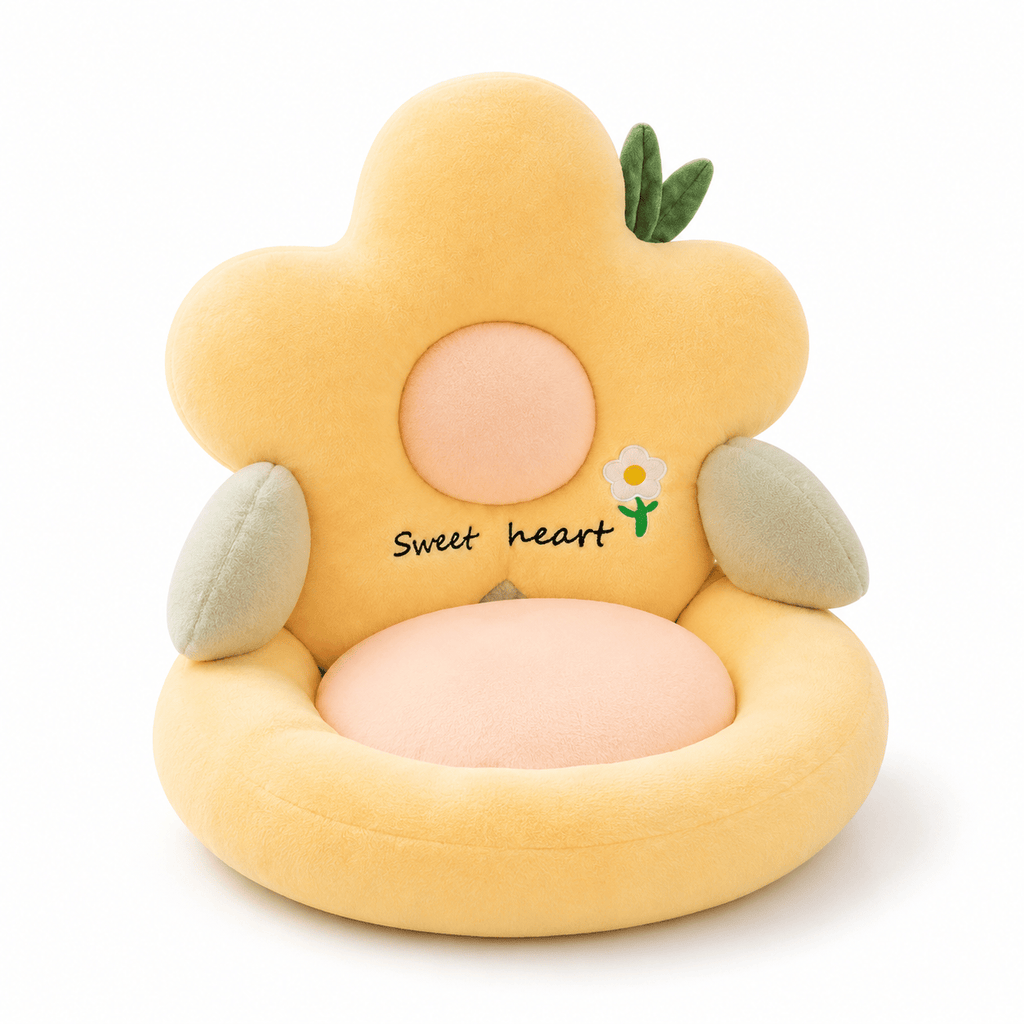Cocon Montessori Fauteuil En Peluche En Forme De Fleur