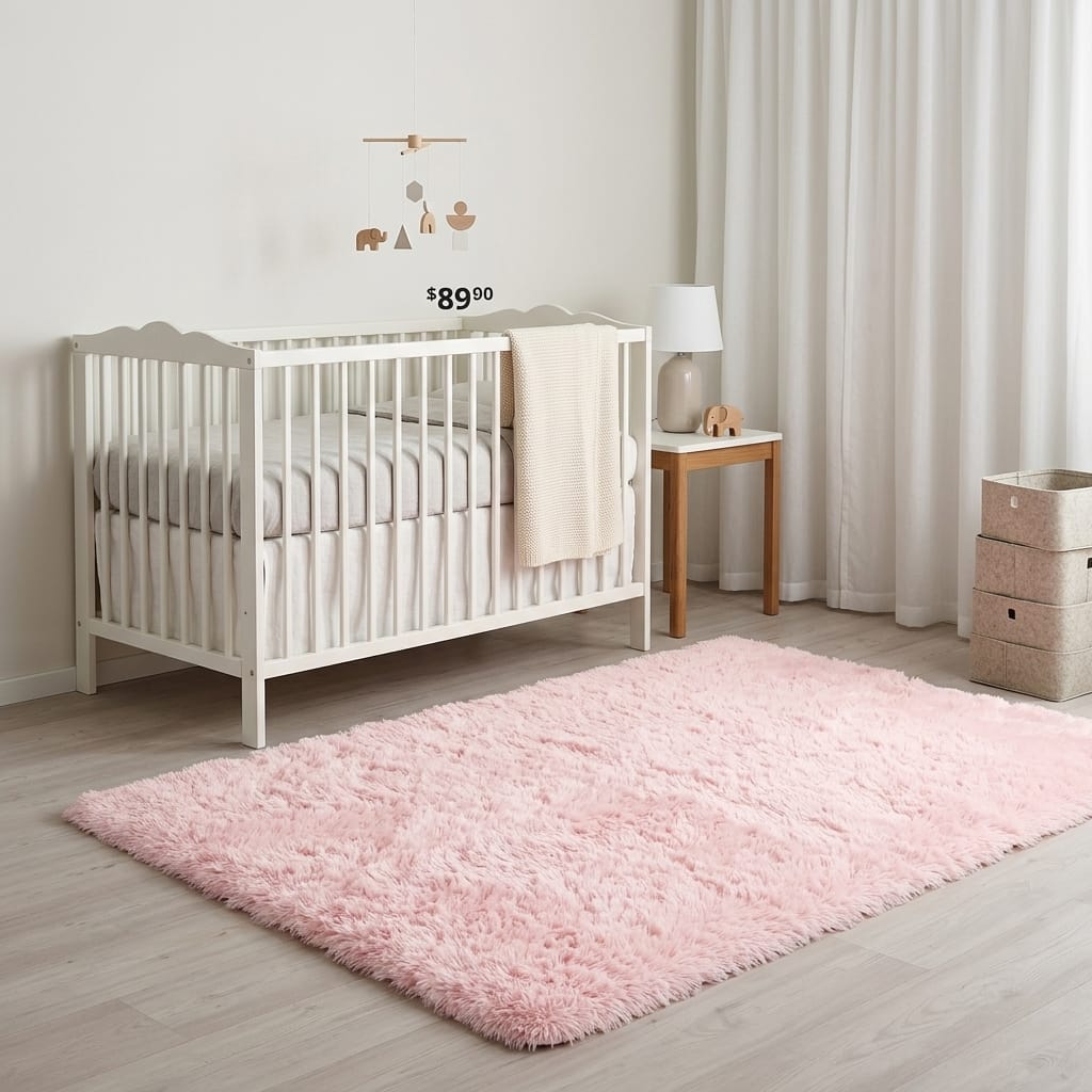 Cocon Montessori Grand Tapis Chambre Tout Doux Uni