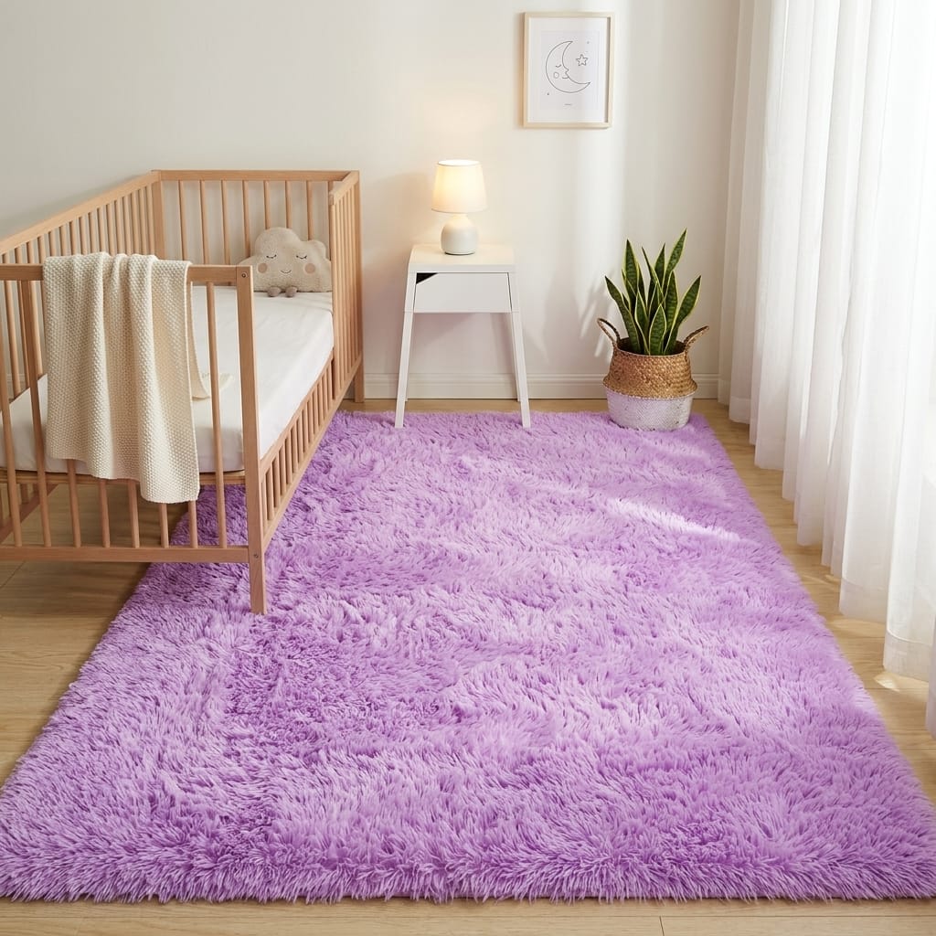 Cocon Montessori Grand Tapis Chambre Tout Doux Uni