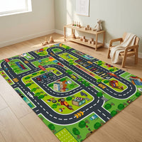 Cocon Montessori Grand Tapis De Jeu Route