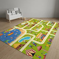 Cocon Montessori Grand Tapis De Jeu Route