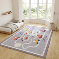 Cocon Montessori Grand Tapis Décoratif De Route Pour Chambre D'Enfant