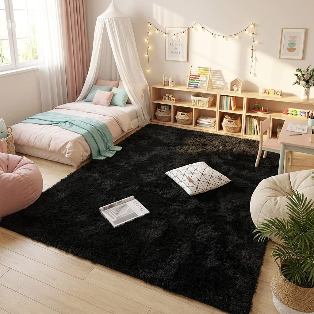 Cocon Montessori Grand Tapis Uni Tout Doux