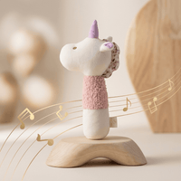 Cocon Montessori Hochet Éveil Peluche Animaux Pour Bébé Et Nouveau-Né