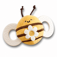 Cocon Montessori Hochet Sensoriel En Peluche Insecte Pour Bébé