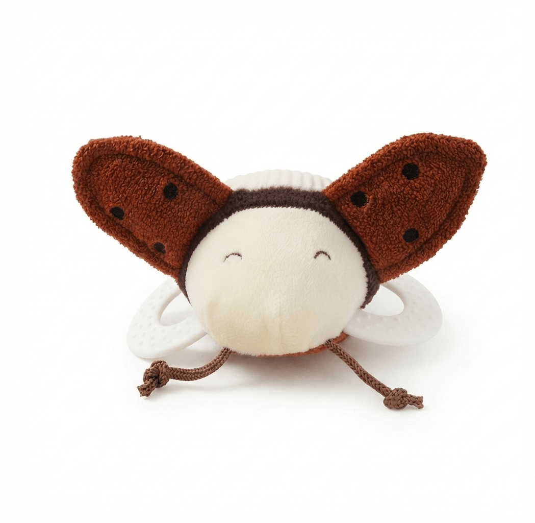 Cocon Montessori Hochet Sensoriel En Peluche Insecte Pour Bébé
