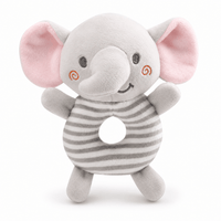 Cocon Montessori Hochet Suspendu En Peluche Animaux Pour Lit De Bébé