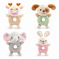 Cocon Montessori Hochet Suspendu En Peluche Animaux Pour Lit De Bébé