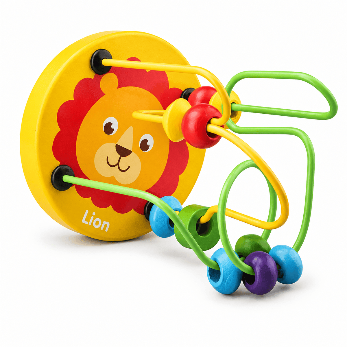 Cocon Montessori Jeu D'Éveil En Bois Avec Boules