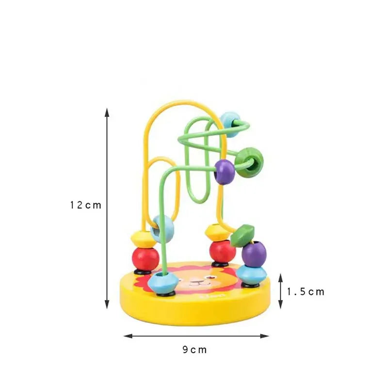 Cocon Montessori Jeu D'Éveil En Bois Avec Boules