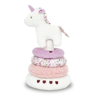 Cocon Montessori Jouet D'Éveil Empilable En Peluche Forme Licorne Pour Bébé
