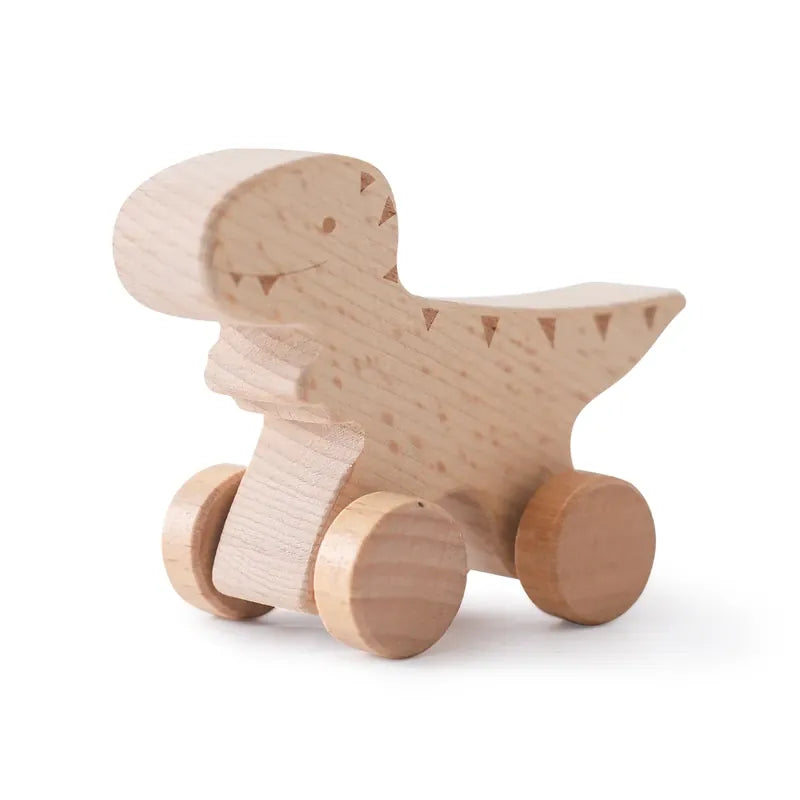 Cocon Montessori Jouet En Bois Forme Voiture Et Dinosaure Pour Bébé