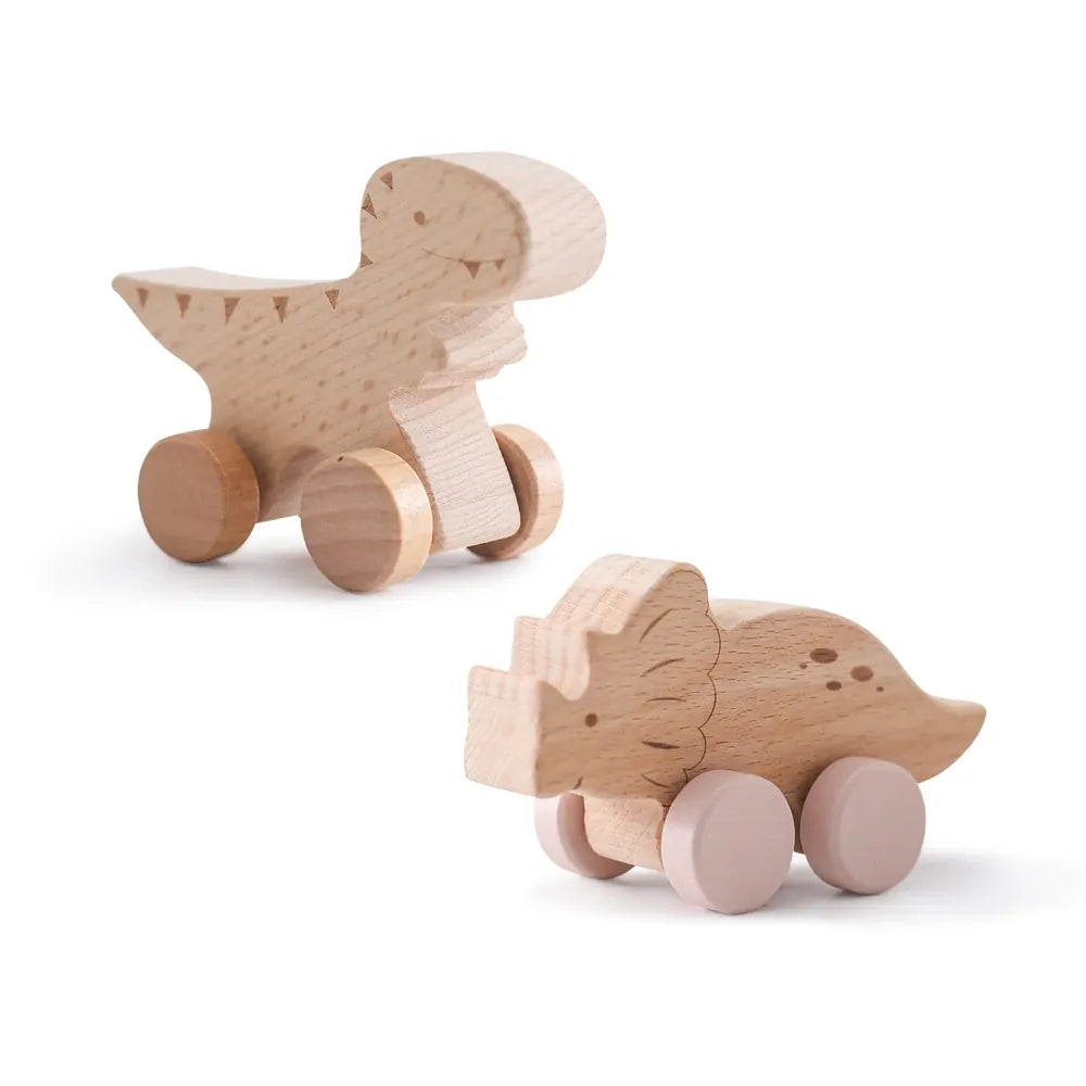 Cocon Montessori Jouet En Bois Forme Voiture Et Dinosaure Pour Bébé
