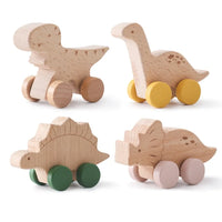 Cocon Montessori Jouet En Bois Forme Voiture Et Dinosaure Pour Bébé
