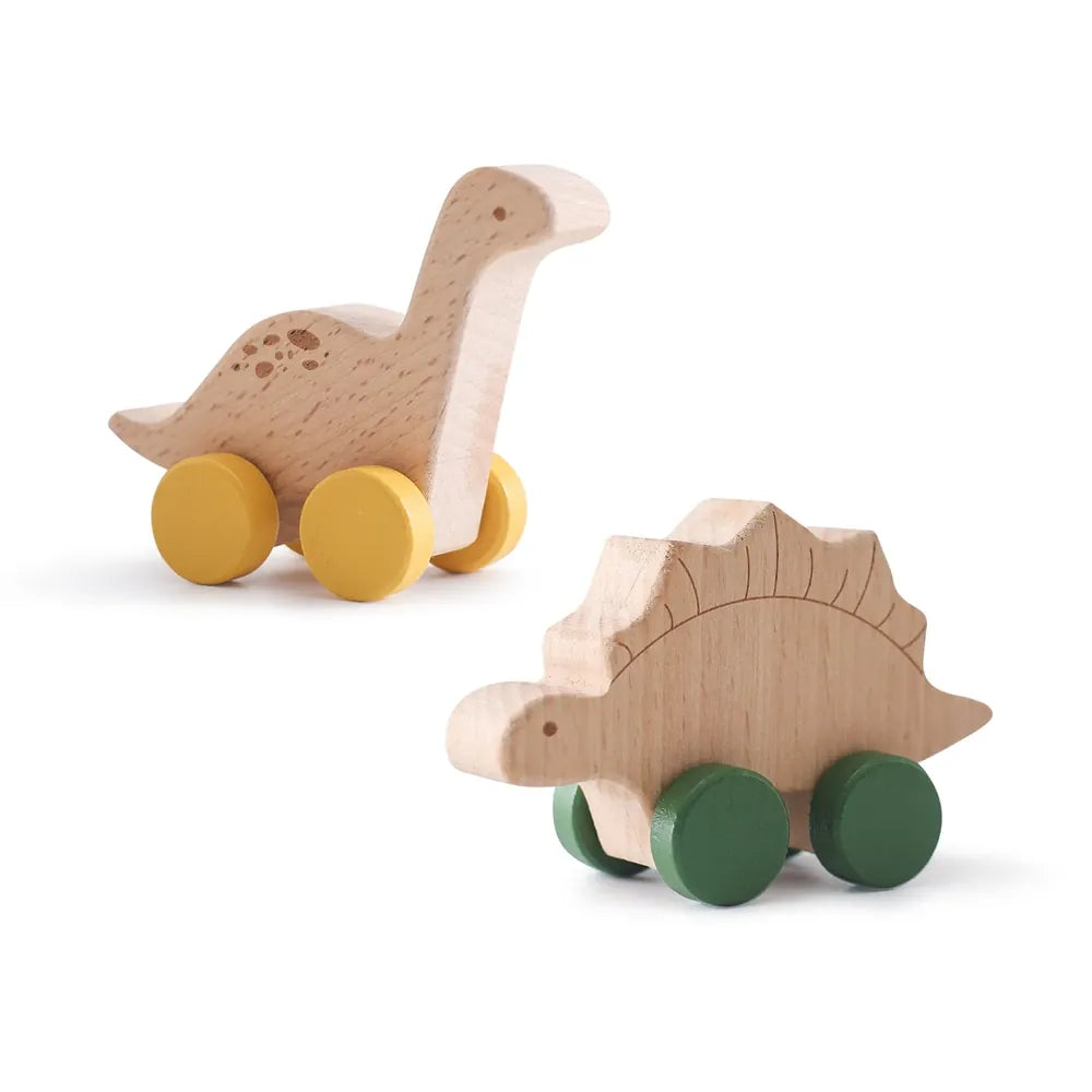 Cocon Montessori Jouet En Bois Forme Voiture Et Dinosaure Pour Bébé