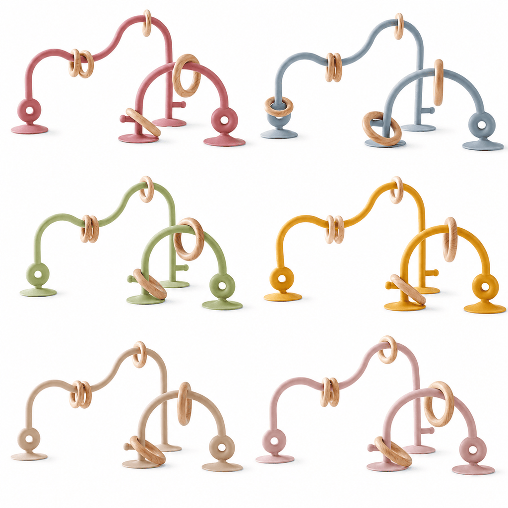 Cocon Montessori Labyrinthe De Motricité Fine En Silicone Pour Bébé