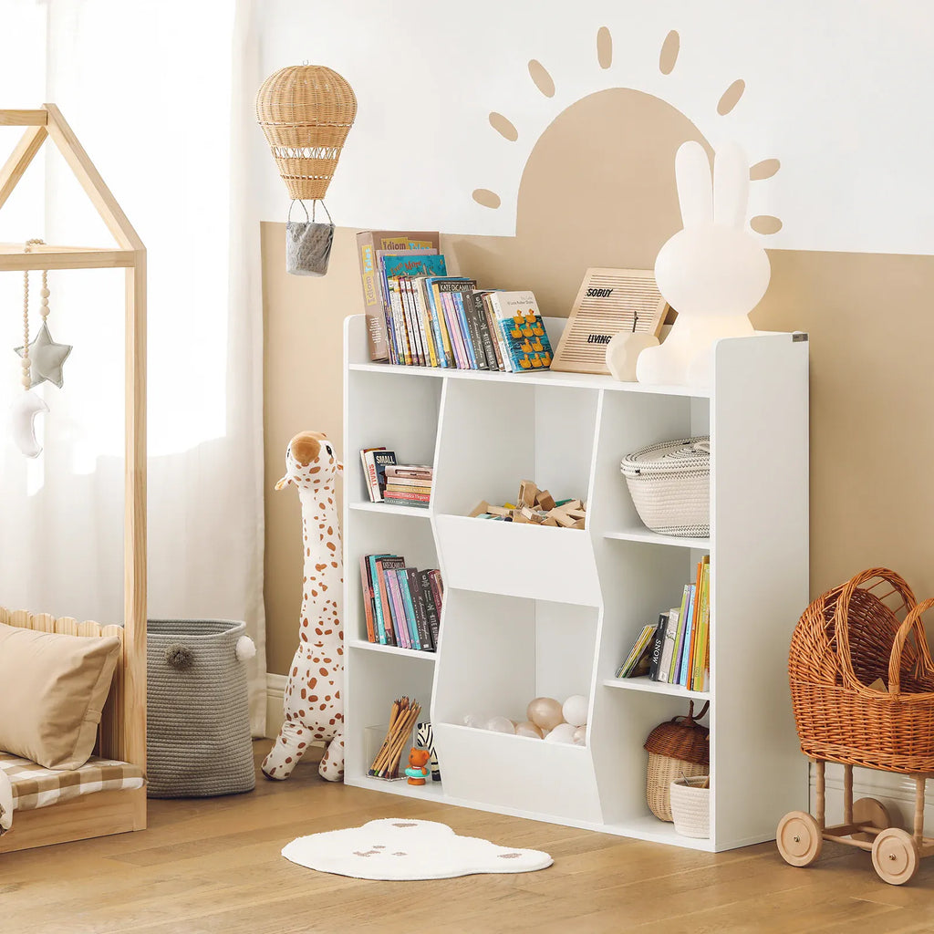Cocon Montessori Meuble De Rangement Ouvert Avec 8 Compartiments