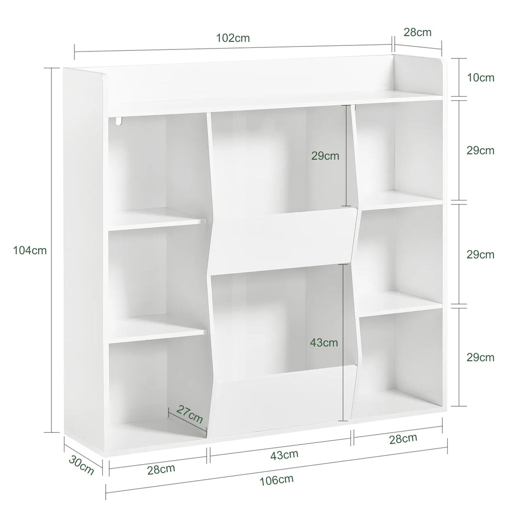 Cocon Montessori Meuble De Rangement Ouvert Avec 8 Compartiments