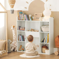 Cocon Montessori Meuble De Rangement Ouvert Avec 8 Compartiments