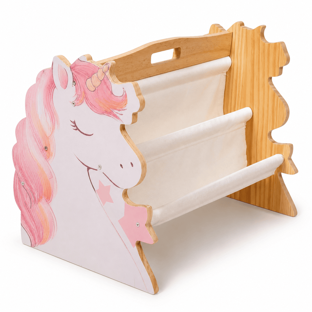 Cocon Montessori Porte-Livres Double Face En Bois Pour Enfant