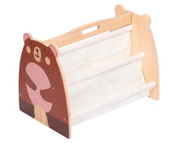 Cocon Montessori Porte-Livres Double Face En Bois Pour Enfant