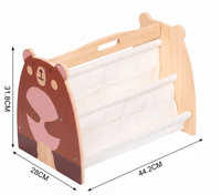 Cocon Montessori Porte-Livres Double Face En Bois Pour Enfant