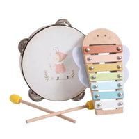 Cocon Montessori Table Musicale D'Éveil Et Xylophone En Bois Montessori