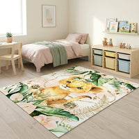 Cocon Montessori Tapis Chambre Enfant Animaux De La Jungle