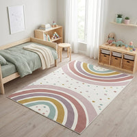 Cocon Montessori Tapis Chambre Enfant Arc En Ciel