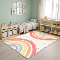 Cocon Montessori Tapis Chambre Enfant Arc En Ciel