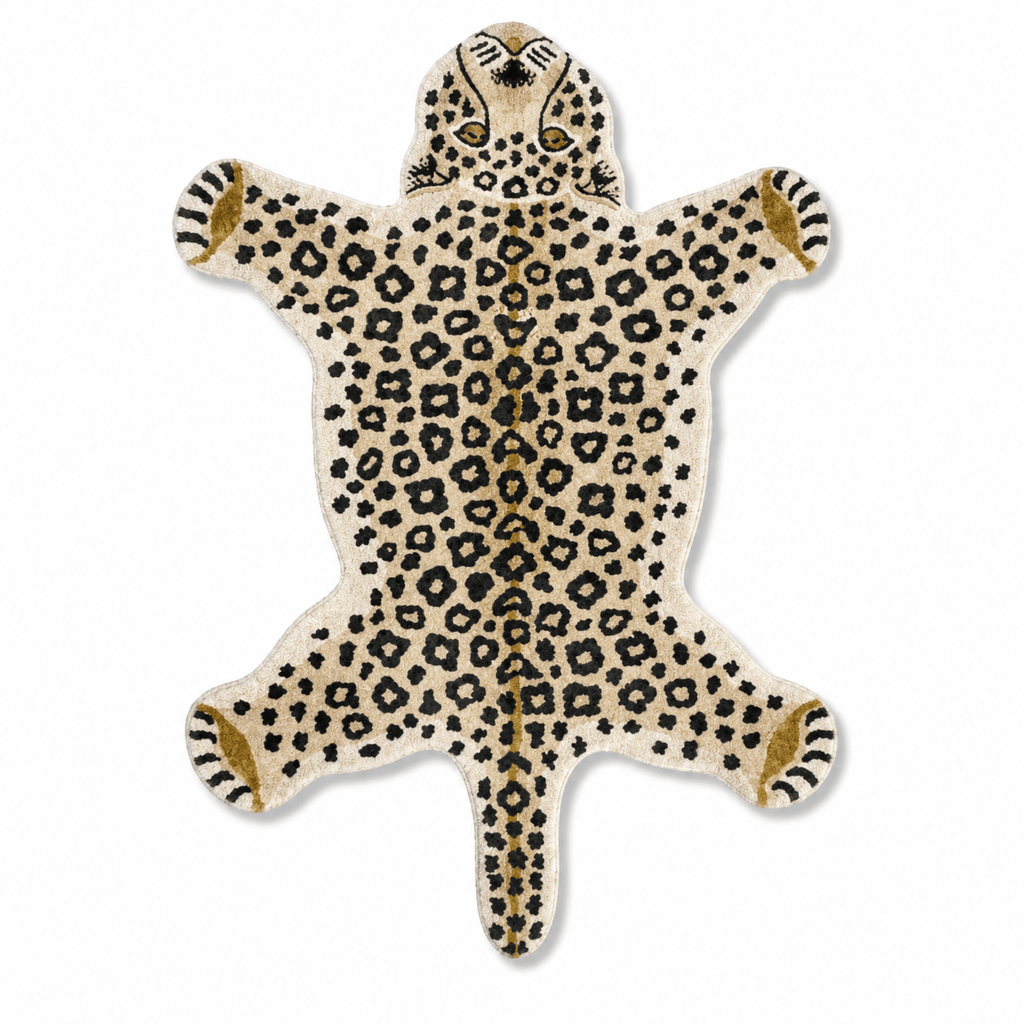 Cocon Montessori Tapis Chambre Enfant Leopard