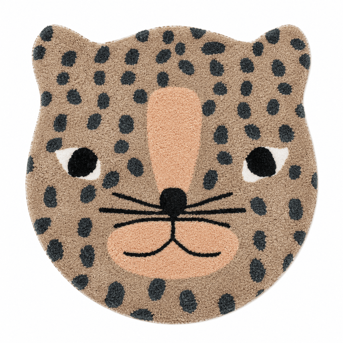 Cocon Montessori Tapis Chambre Enfant Leopard