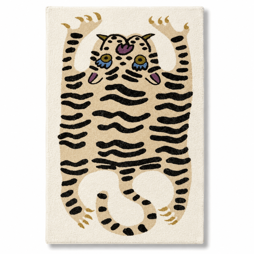 Cocon Montessori Tapis Chambre Enfant Leopard