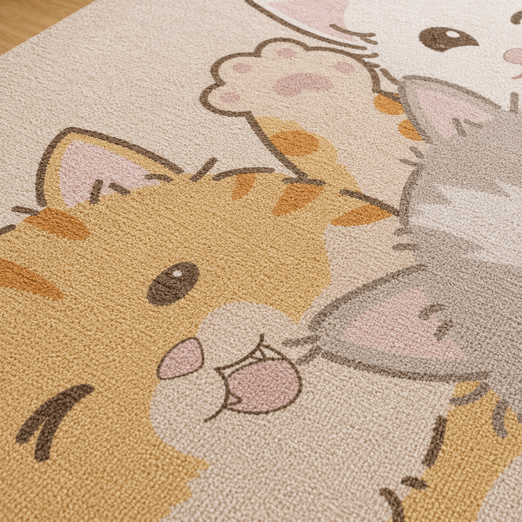 Cocon Montessori Tapis Chambre Enfant Team Animal
